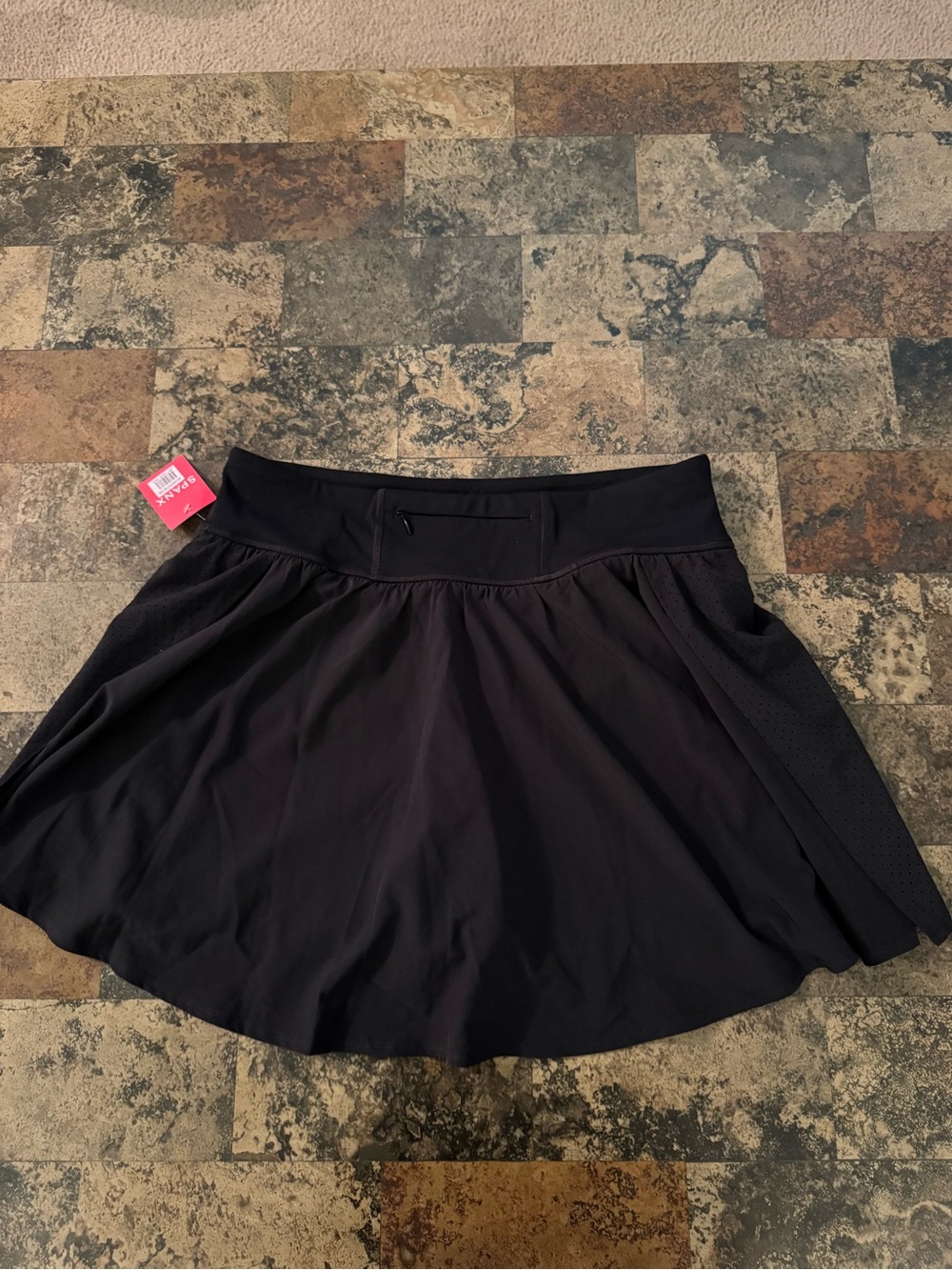 Spanx NWT Get Moving Skort 14" Black size XL - Picture 3 of 10
